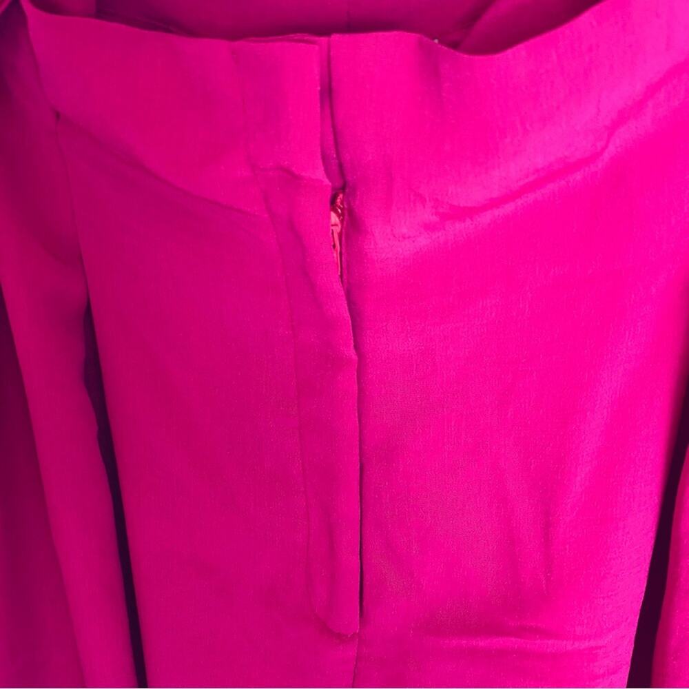 ASOS Pink Wide Leg Dress Pants Size 4 - Picture 5 of 11